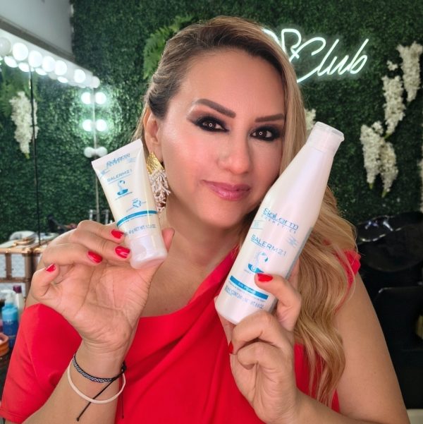 Combo Shampoo Salerm 21 + Acondicionador Salerm 21 B5 Silk Protein