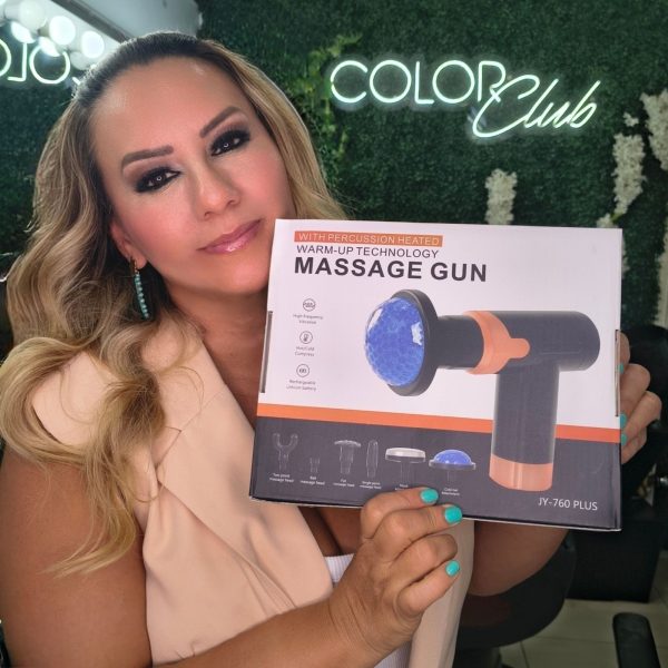 masajeador corporal massage gun electrico