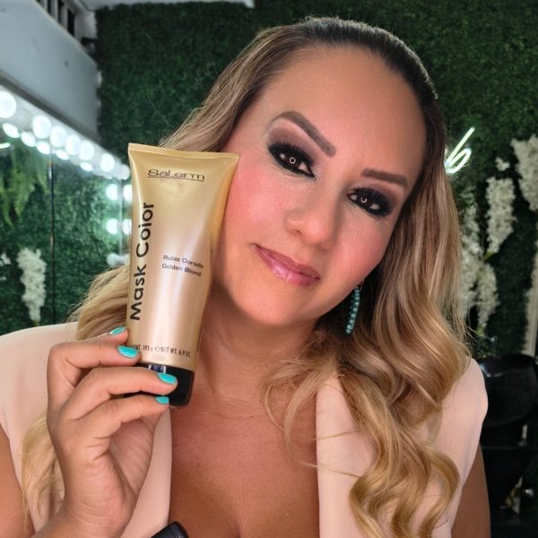 salerm mascarilla color dorado