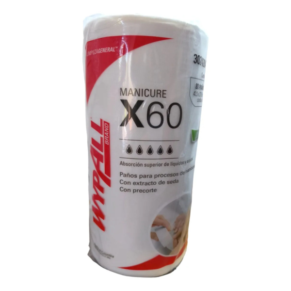 Paños Para Limpieza Wypall X60 Blanco