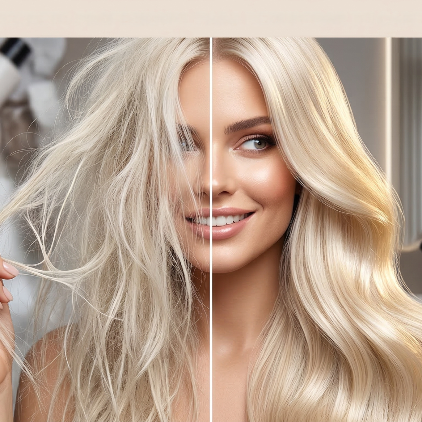 cómo recuperar el cabello decolorado