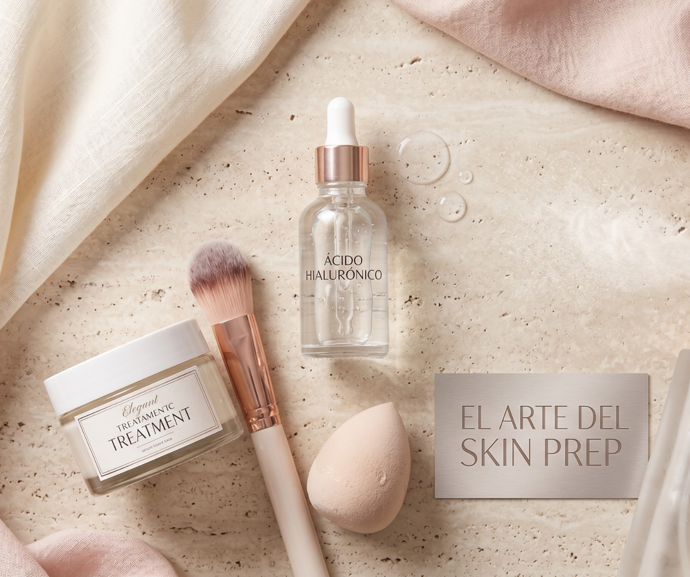 preparación de piel para maquillaje