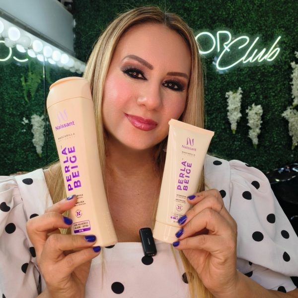 Mascarilla matizante perla beige