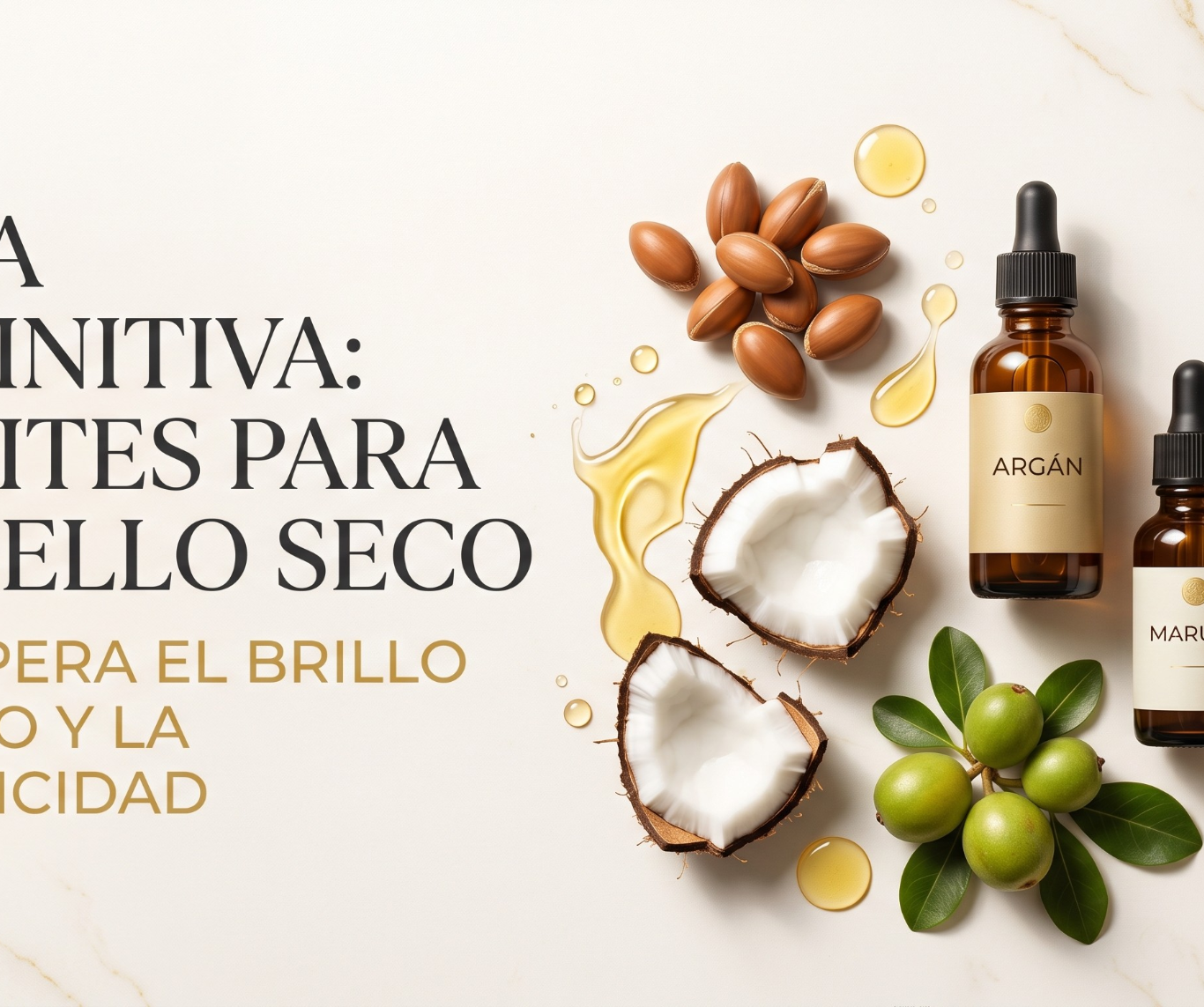aceites para el cabello seco