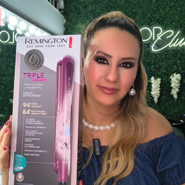 plancha alisadora Remington Triple Infusion