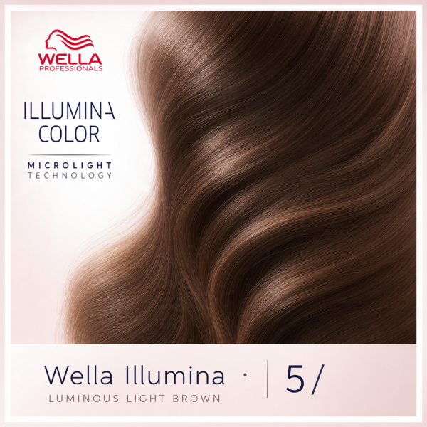 Imagen de Wella Professionals Illumina Color 60 ml - 5 Castaño Claro