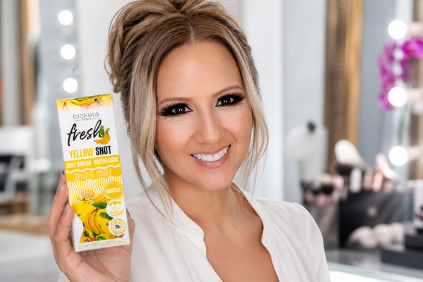 Biokera Natura Fresh Yellow Shot Curly Booster 300 ml