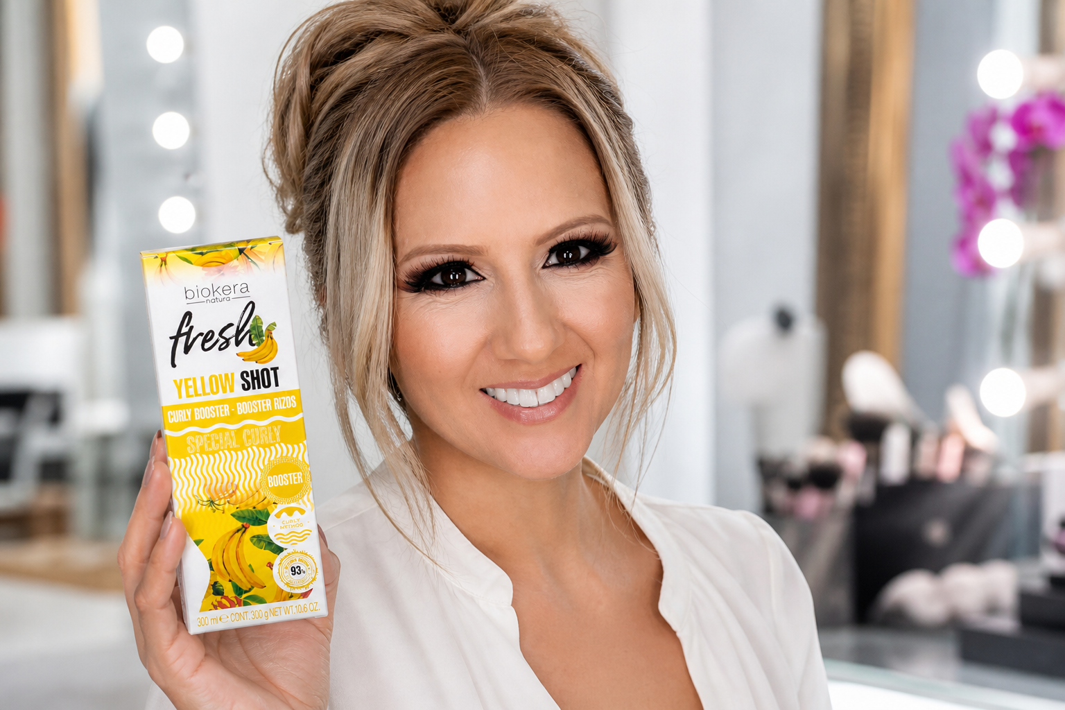Biokera Natura Fresh Yellow Shot Curly Booster 300 ml