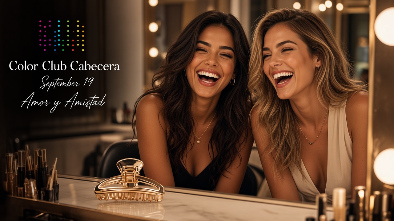 Preparación de look de Amor y Amistad en Color Club Cabecera