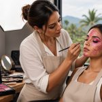Maquillaje de Catrina en Bucaramanga: se prueba antes de la noche